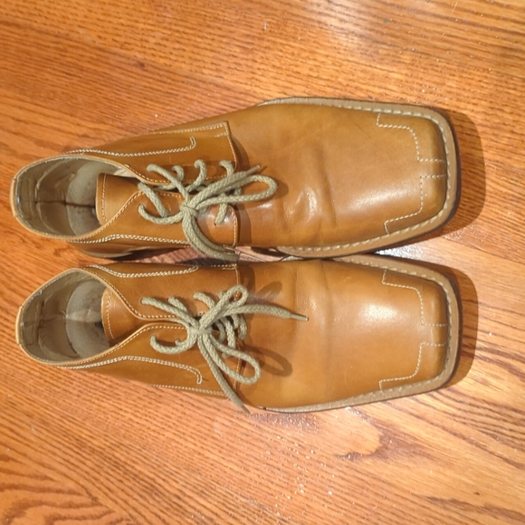 Men's size 42 Made in Italy leather shoes - Picture 1 of 4